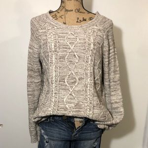 Tan knit sweater